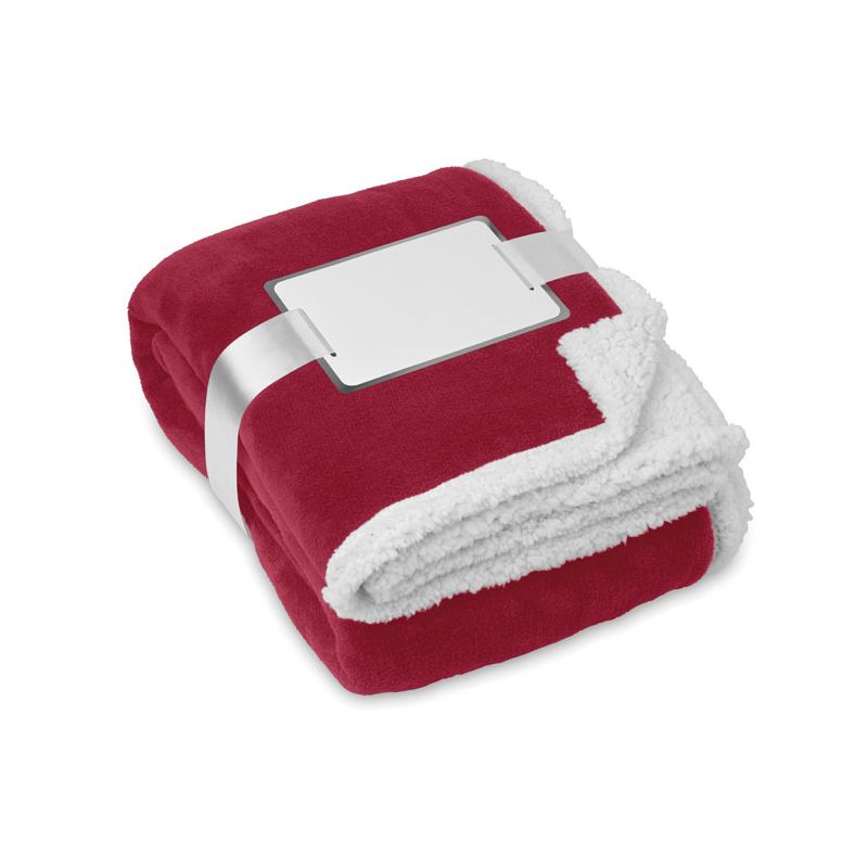 Cobertor, velo coral / sherpa