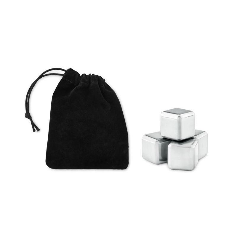 Set 4 cubos gelo em saco