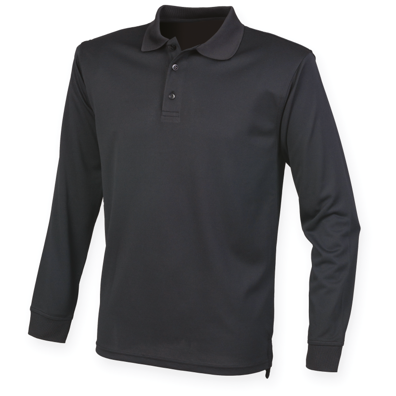 Polo Coolplus® de manga comprida