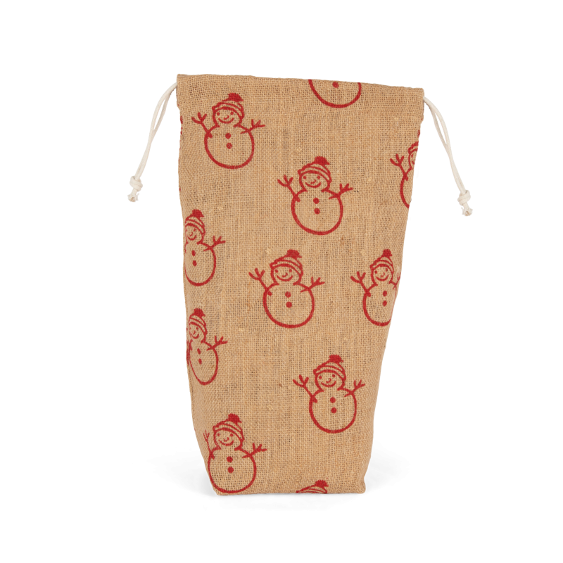 Porta-garrafa com motivos de Natal
