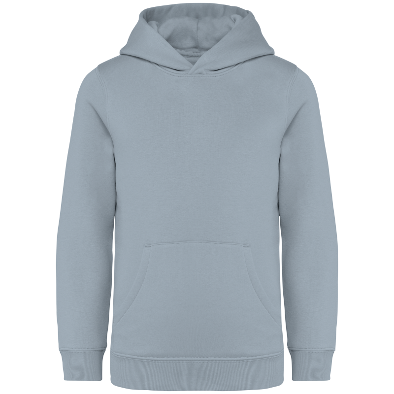 Sweatshirt eco-responsável com capuz de criança