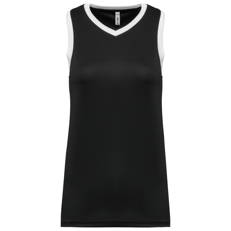 T-shirt de basquetebol de senhora
