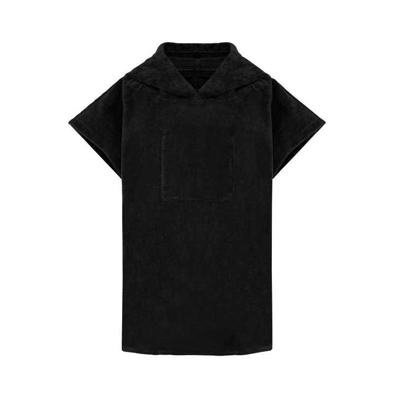 Poncho turco com capuz de criança