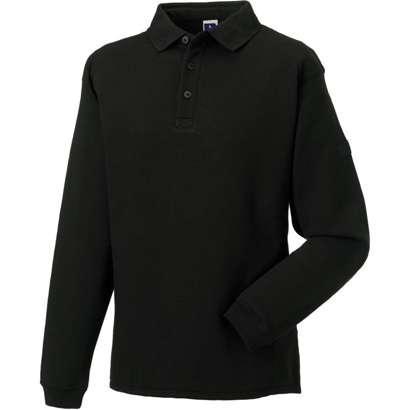 Sweatshirt com colarinho tipo polo Heavy Duty