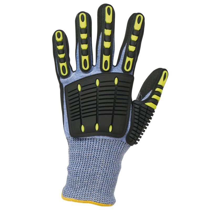 Luvas de protecção contra os cortes e os choques